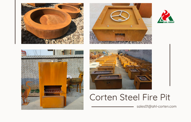 Corten Steel Fire Pit